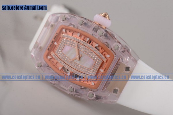 Richard Mille 1:1 Replica RM 07-02 Watch Pink Sapphire